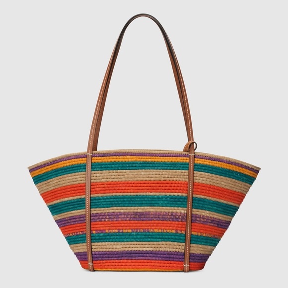 NWT AUTHENTIC GUCCI TOTE BAG WITH ROUND INTERLOCKING G - Picture 7 of 17